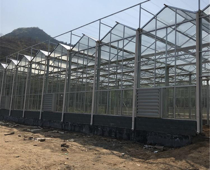 智能玻璃溫室骨架